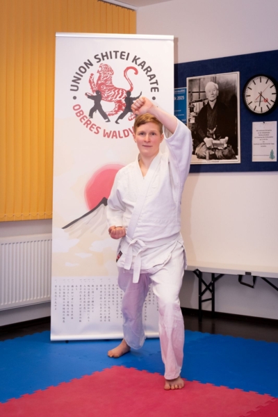 Weißgurtprüfung Barbara 3