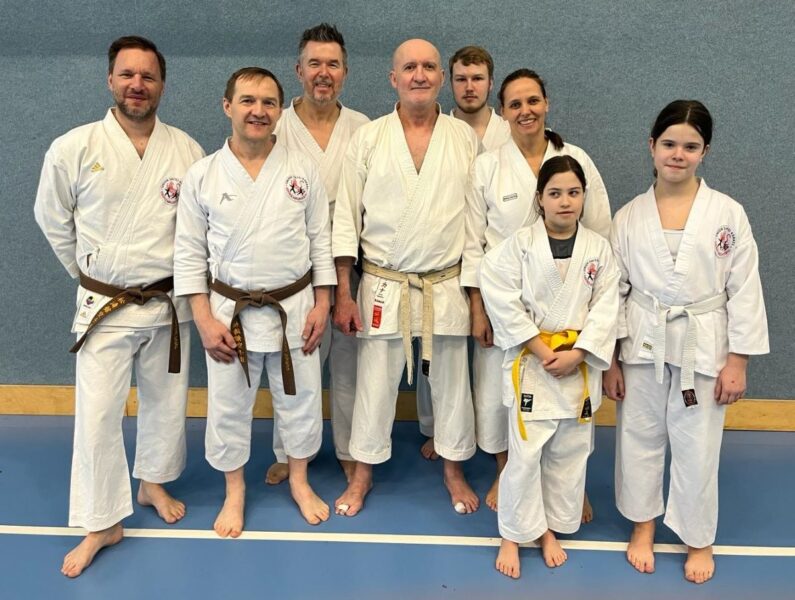 Seminar Traditionelles Karate Gruppenbild