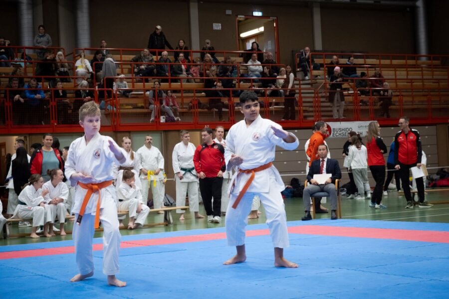 Kyu Landesmeisterschaft 2024 Jonas Darius Team-Kata