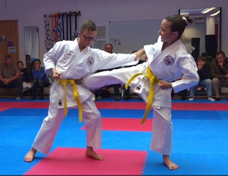 Orangegurtprüfung 2025 - Bunkai Clara Michael