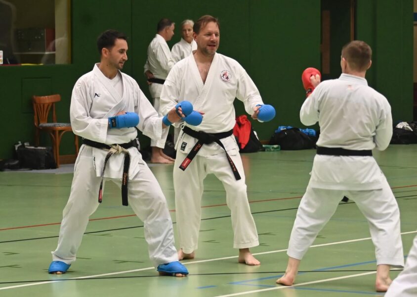 Kumiteseminar mit Alisa Buchinger - Peter und Johann Kumiteseminar mit Alisa Buchinger - Peter und Johann