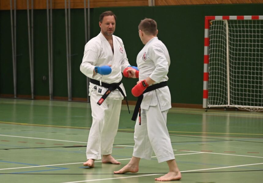 Kumiteseminar mit Alisa Buchinger - Peter und Johann Kumiteseminar mit Alisa Buchinger - Peter und Johann