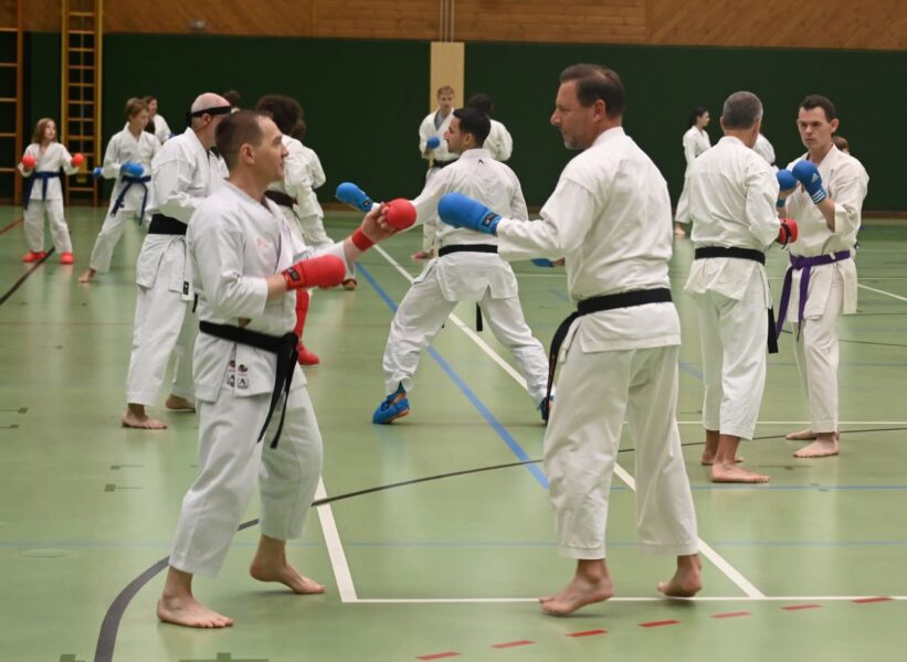 Kumiteseminar mit Alisa Buchinger - Peter und Johann Kumiteseminar mit Alisa Buchinger - Peter und Johann