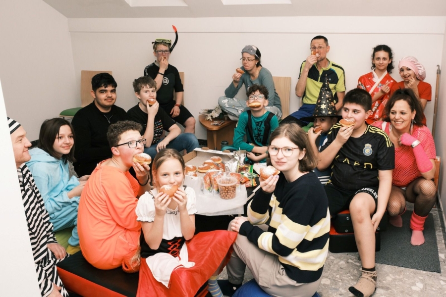 Faschingstraining 2025 - Jause Faschingstraining 2025 - Jause