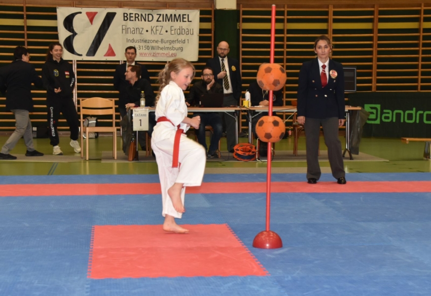 Landesmeisterschaft 2026 - Sabrina Kumite am Ball Landesmeisterschaft 2026 - Sabrina Kumite am Ball