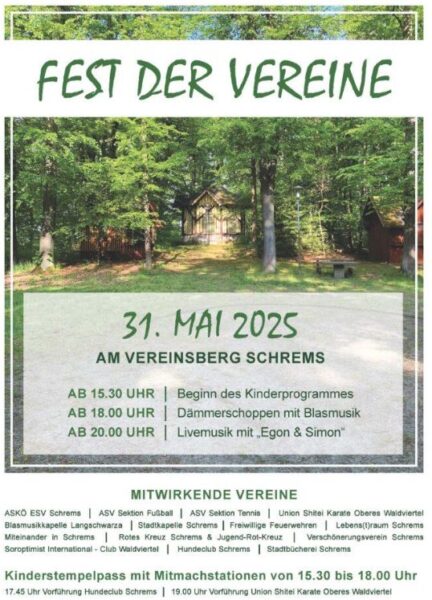 Fest der Vereine 2025